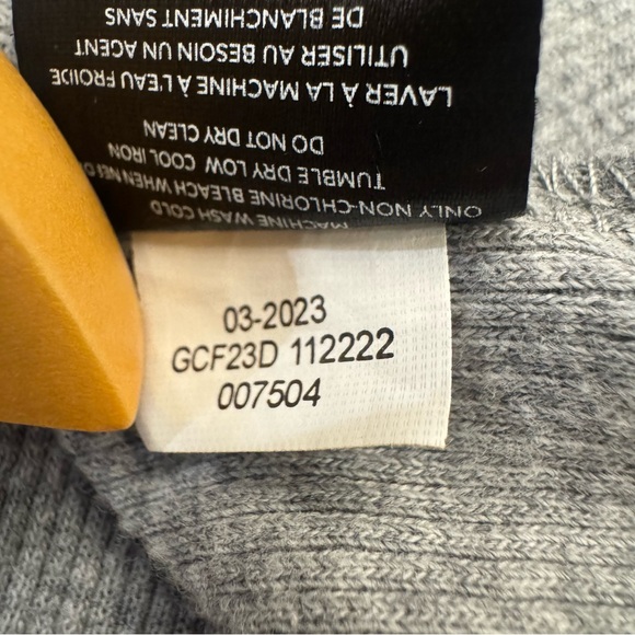 ’47 Ole Miss Cropped Waffle Knit Thermal Long Sleeve Top M Game Day Rebels - Picture 7 of 9